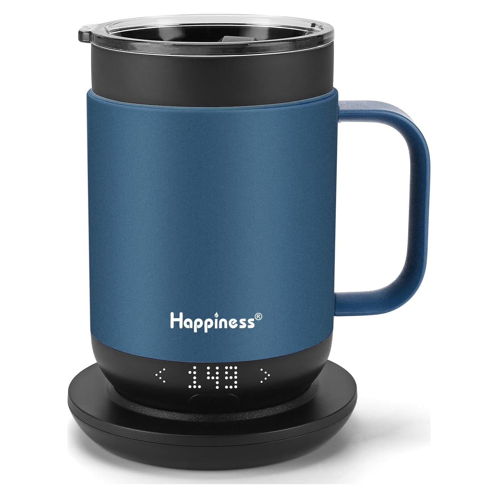 Taza de Café Inteligente Happiness 473ml Control Temperatura