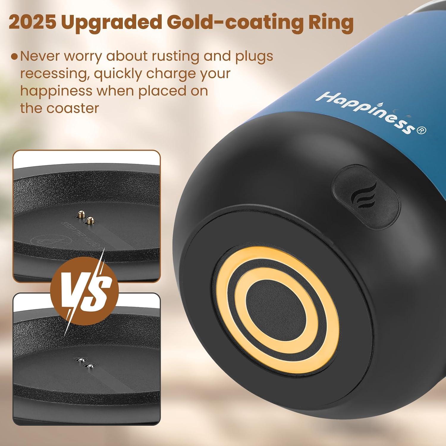 Taza de Café Inteligente Happiness 473ml Control Temperatura