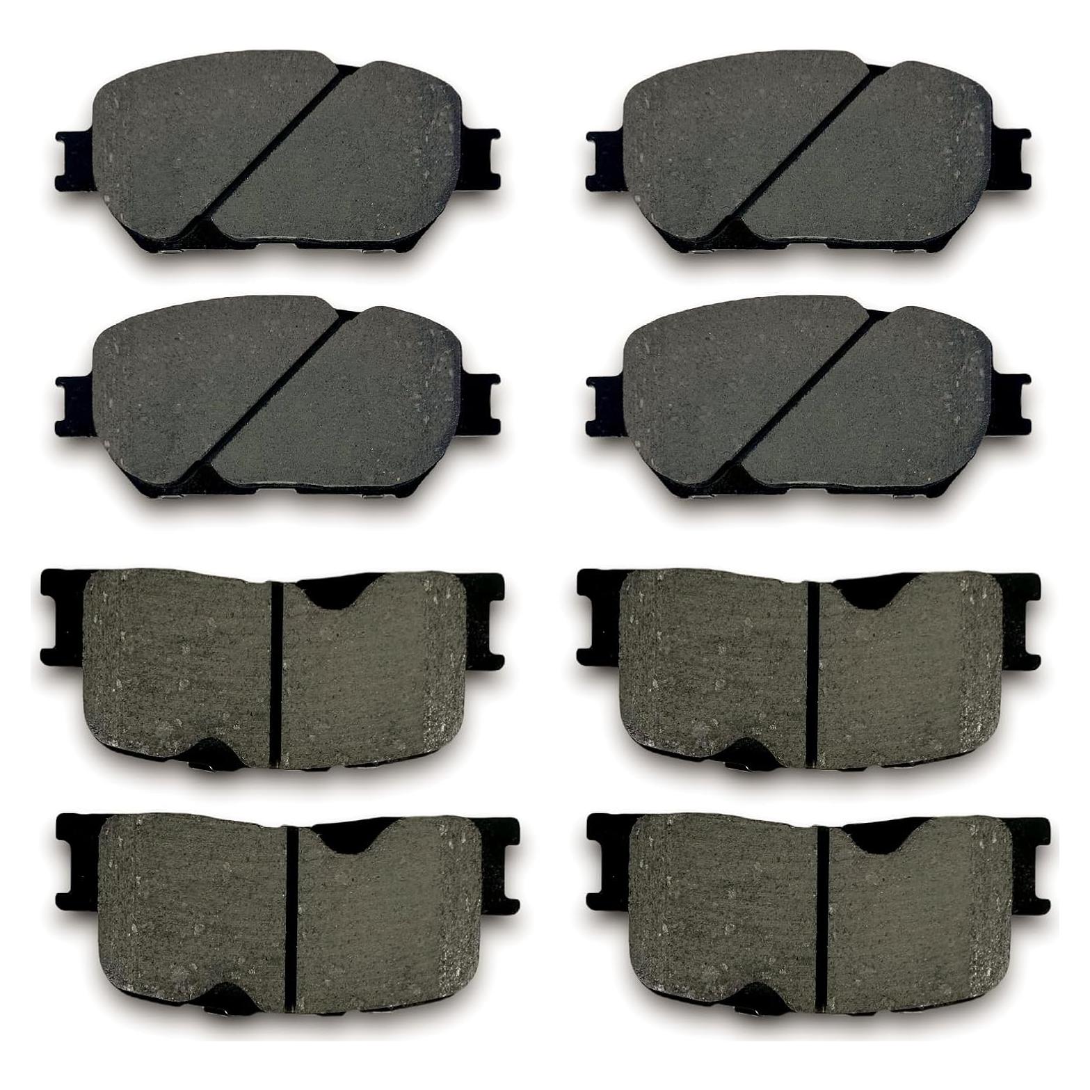 Pastillas de Freno Cerámicas TALAMOYI D885 D908 para Toyota Camry 2002-2006