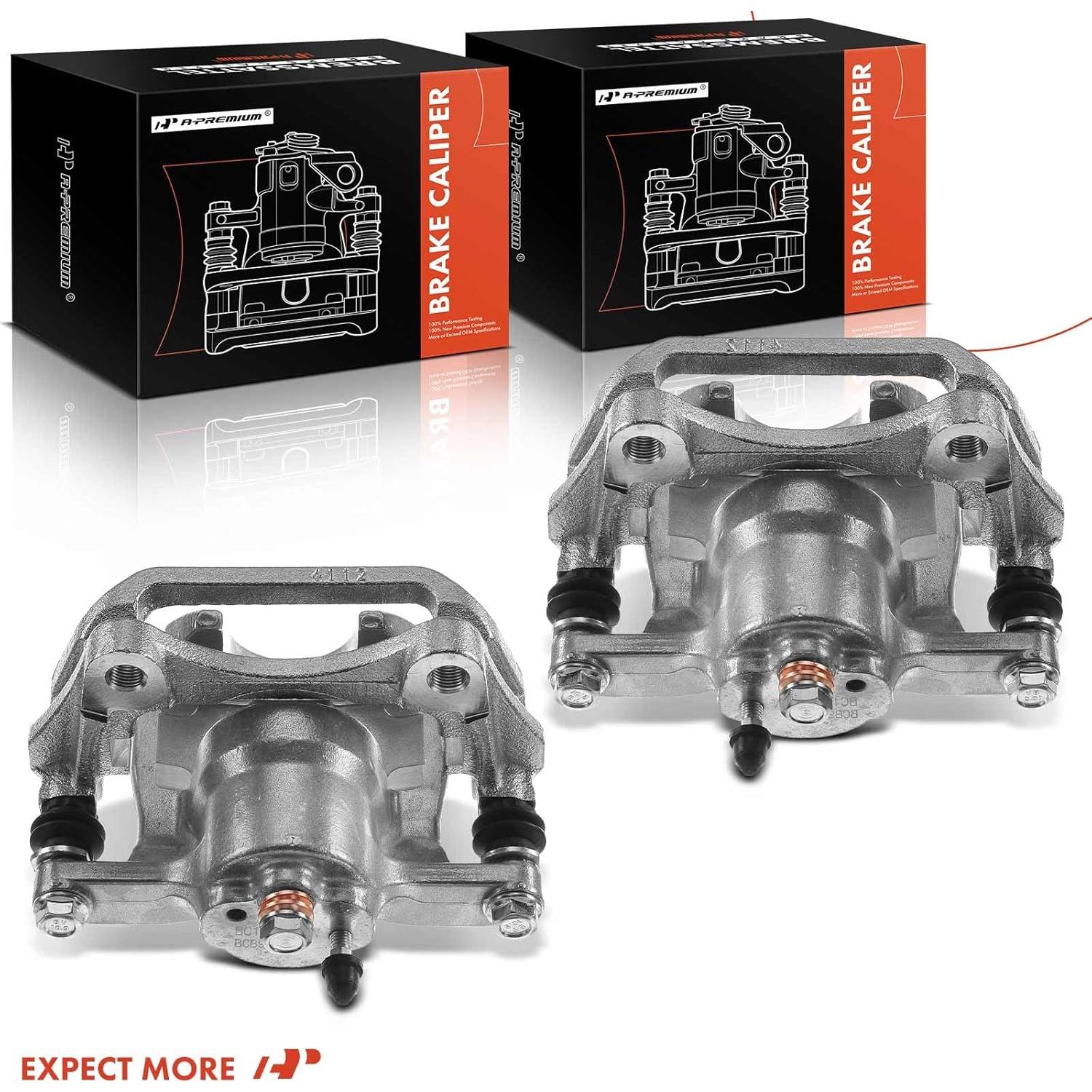 Caliper de Freno de Disco A-Premium para Toyota Highlander 2008-2013 - Juego de 2 Piezas