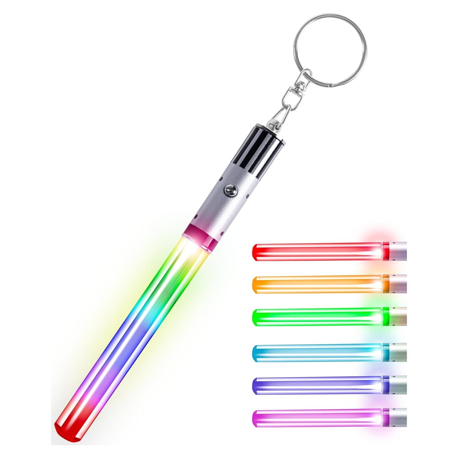 Llavero Espada de Luz Star Wars 8 Colores LED Brillante