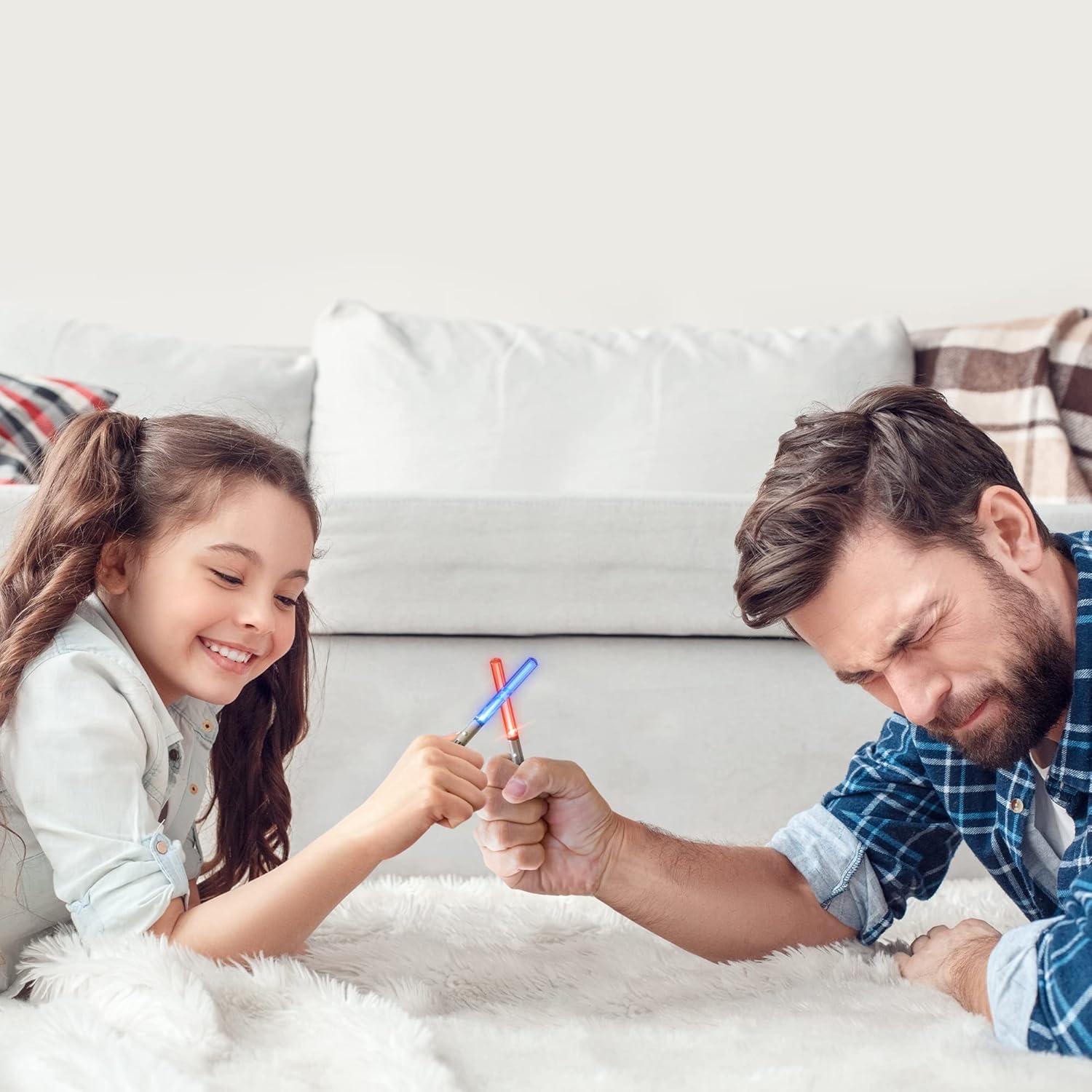 Llavero Espada de Luz Star Wars 8 Colores LED Brillante