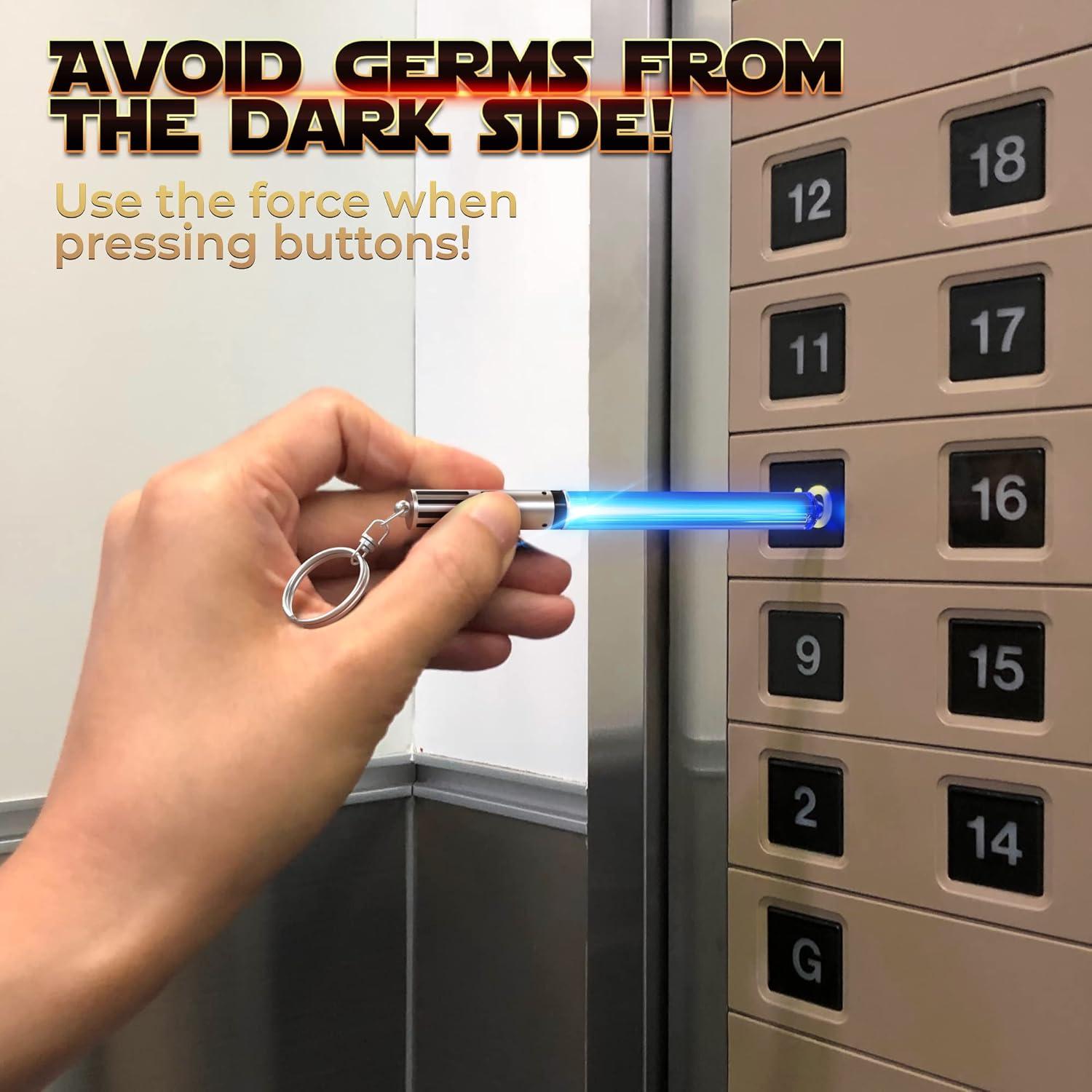 Llavero Espada de Luz Star Wars 8 Colores LED Brillante