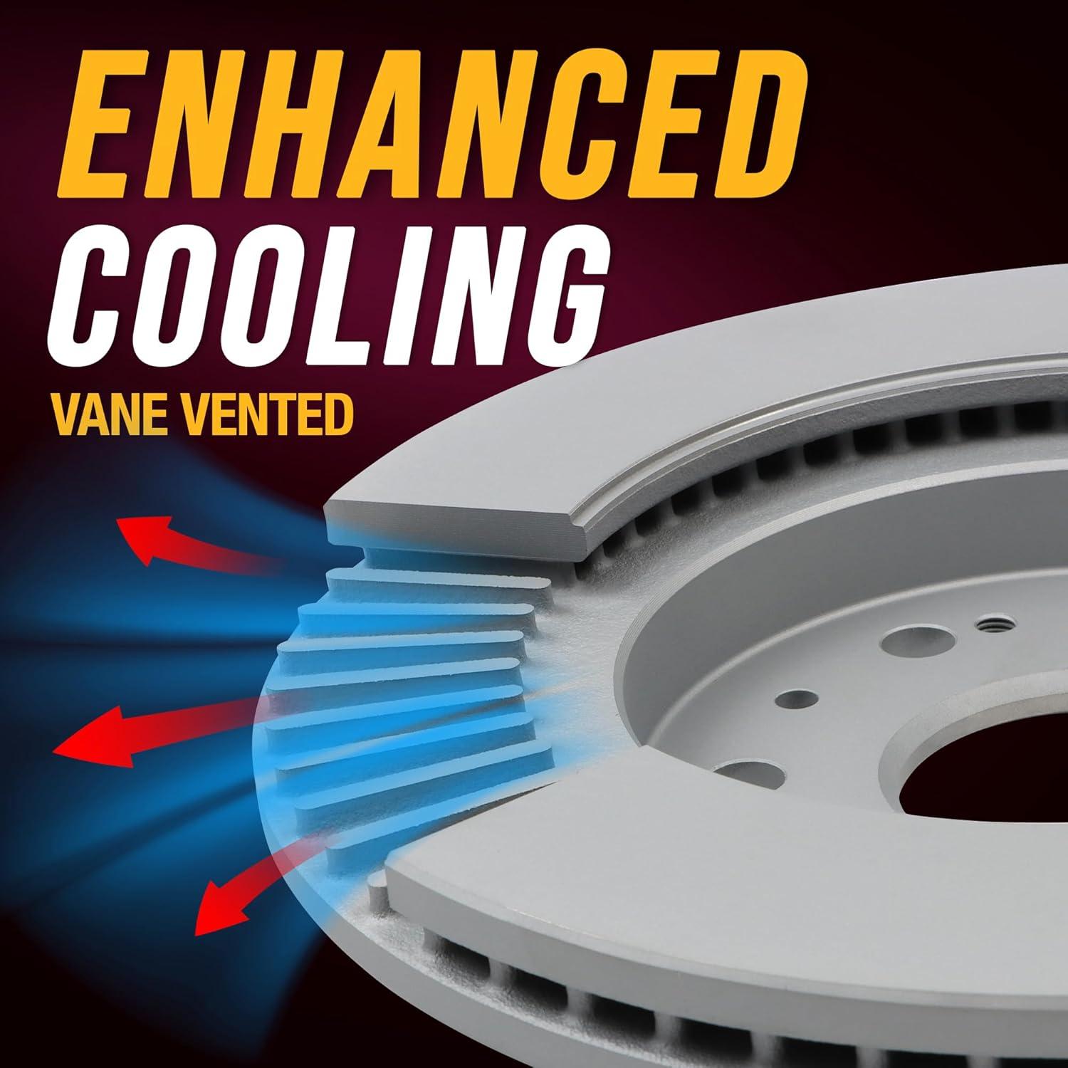 Disco de Freno Ventilado Metrix 312mm Trasero 2 Piezas Toyota/Lexus