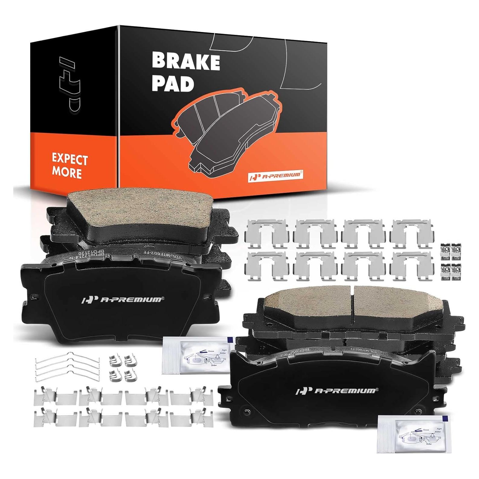 Juego de Pastillas de Freno Cerámicas A-Premium 8 Pcs Lexus Toyota