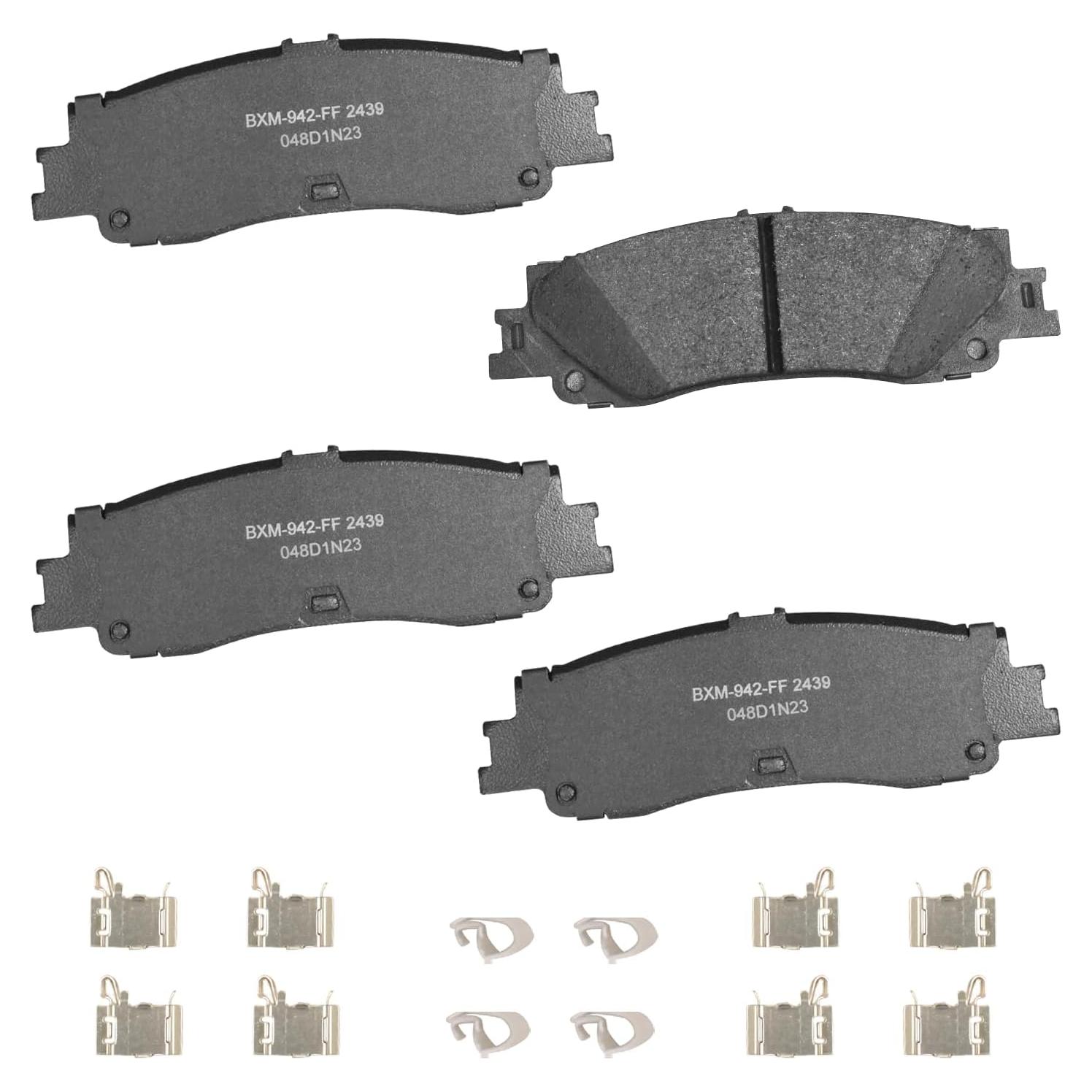 Pastillas de Freno Semimetálicas Bendix SBM2439 para Lexus y Toyota