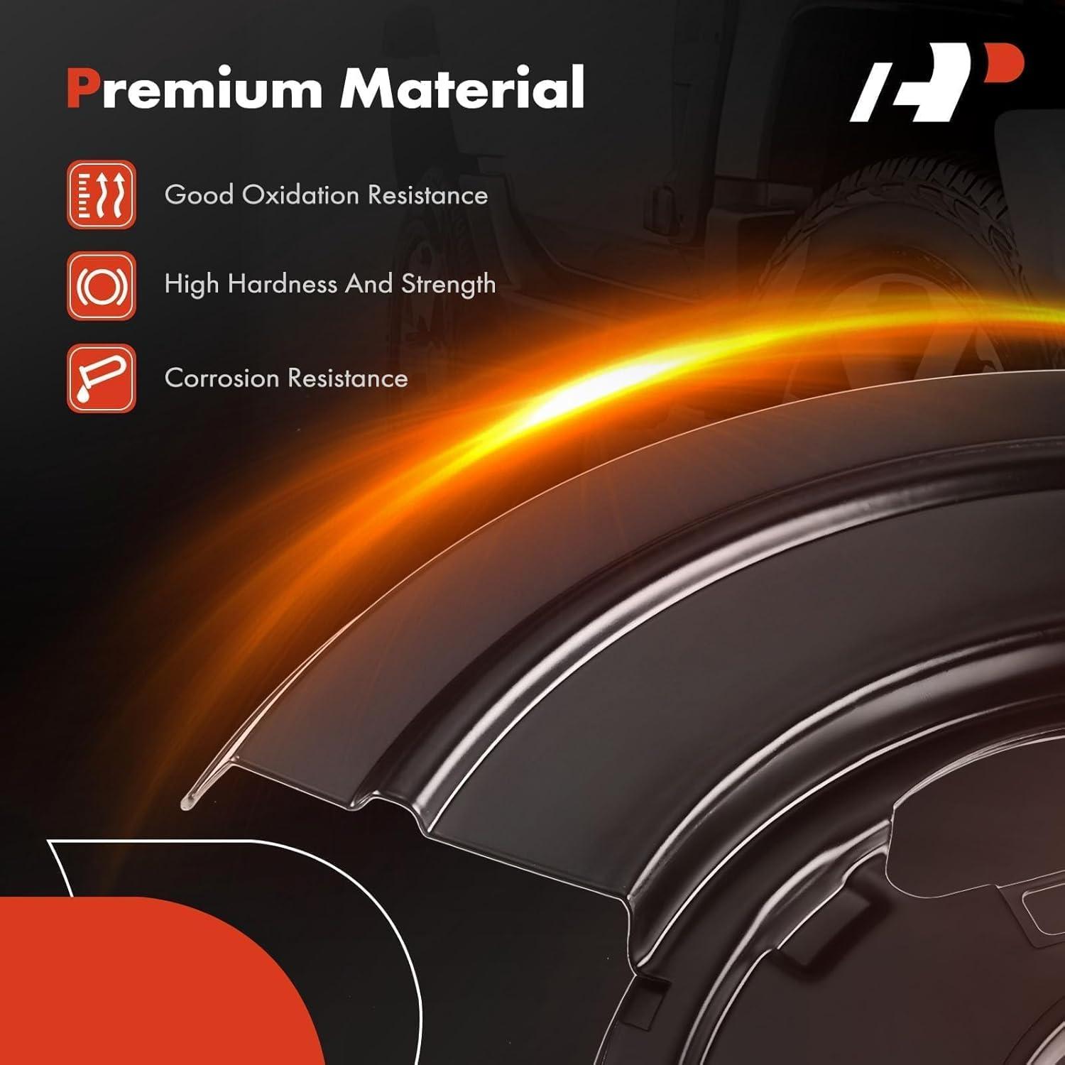 Escudo de Polvo de Freno A-Premium para Toyota Prius 2010-2015