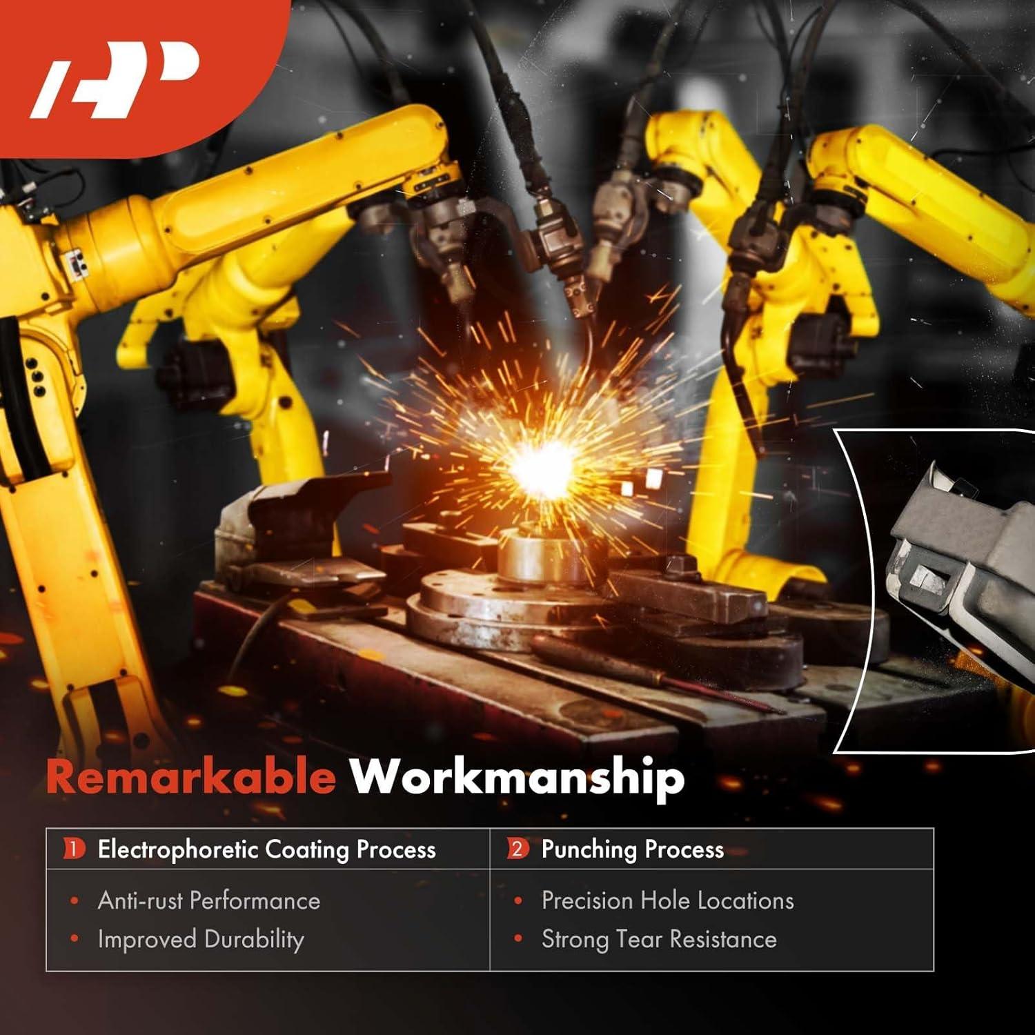 Escudo de Polvo de Freno A-Premium para Toyota Prius 2010-2015