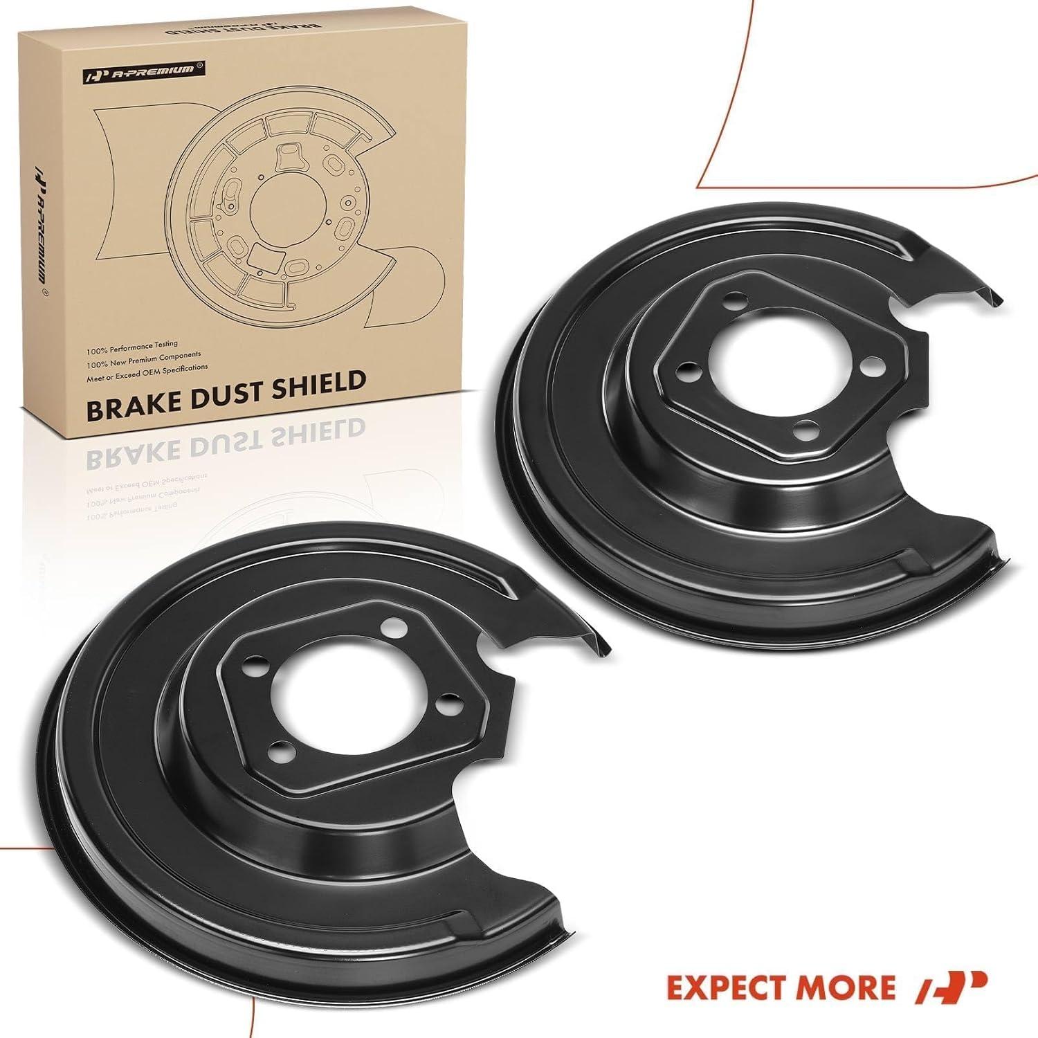 Escudo de Polvo de Freno A-Premium para Toyota Prius 2010-2015