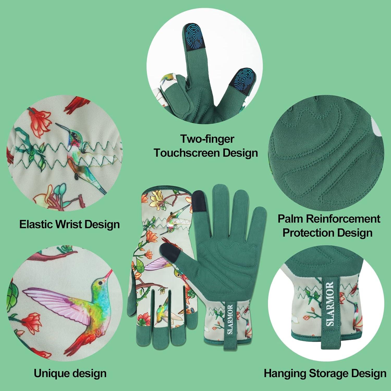 Guantes de Jardinería SLARMOR A-Colibrí para Mujeres