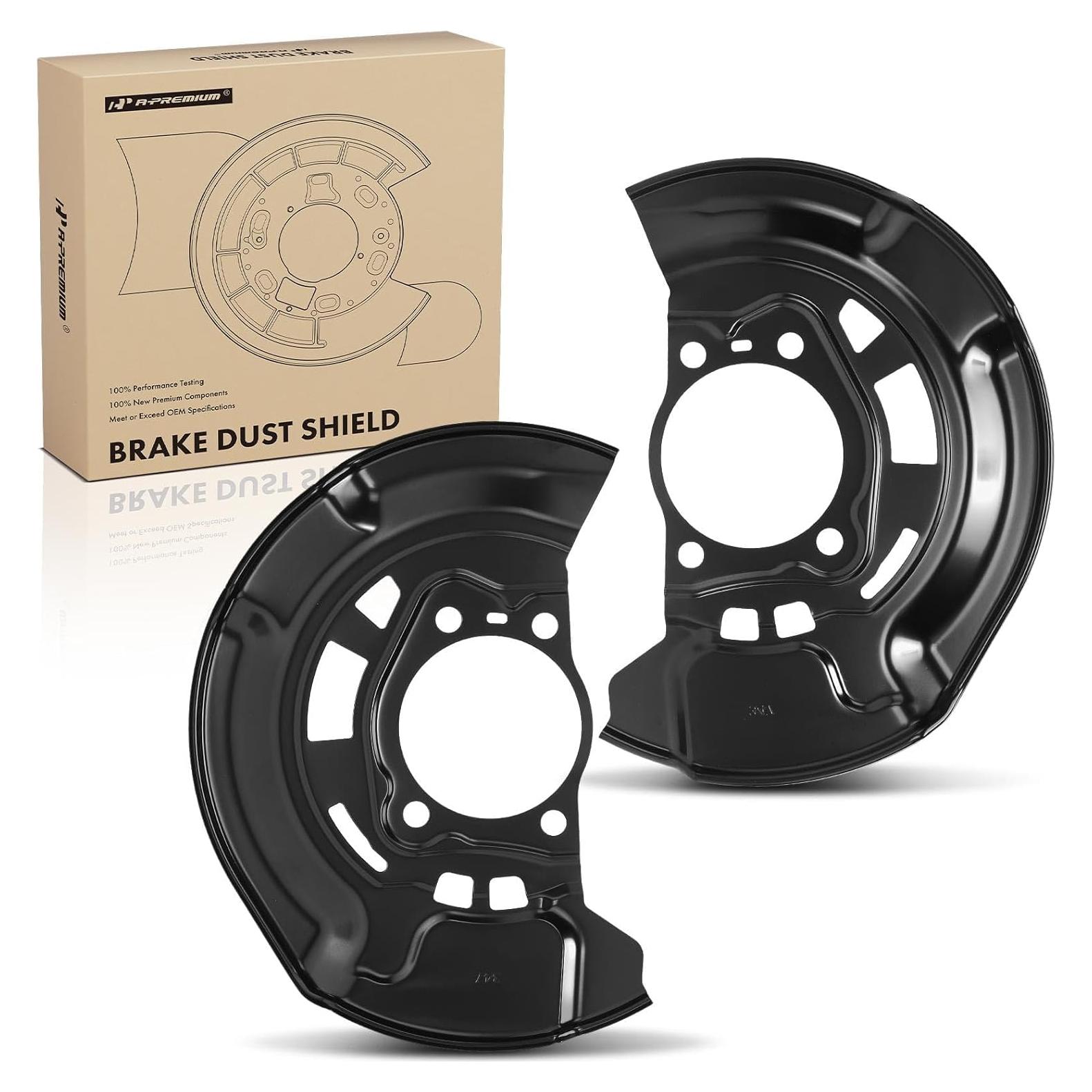 Escudo de Polvo de Freno A-Premium para Toyota y Scion - Juego de 2