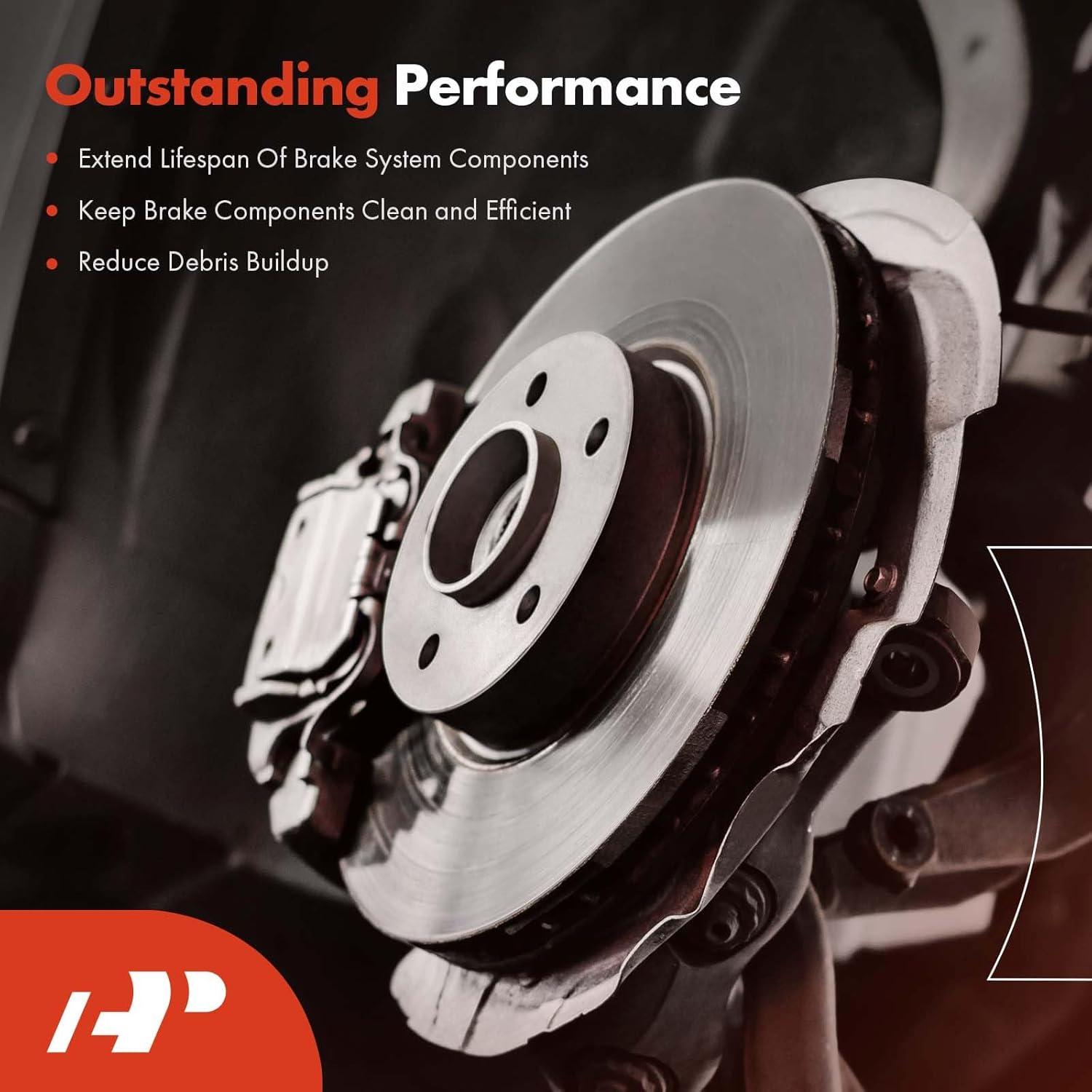 Escudo de Polvo de Freno A-Premium para Toyota y Scion - Juego de 2