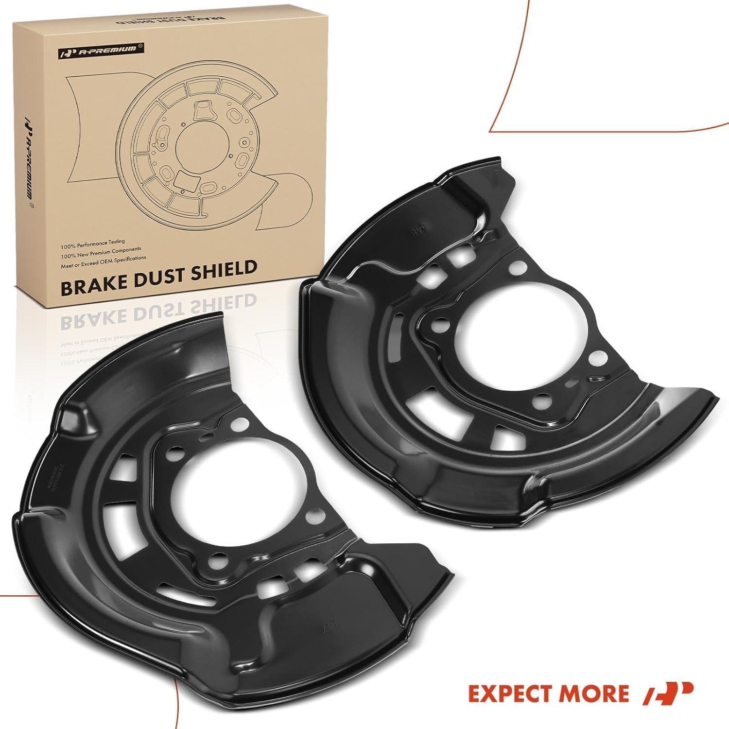 Escudo de Polvo de Freno A-Premium para Toyota y Scion - Juego de 2
