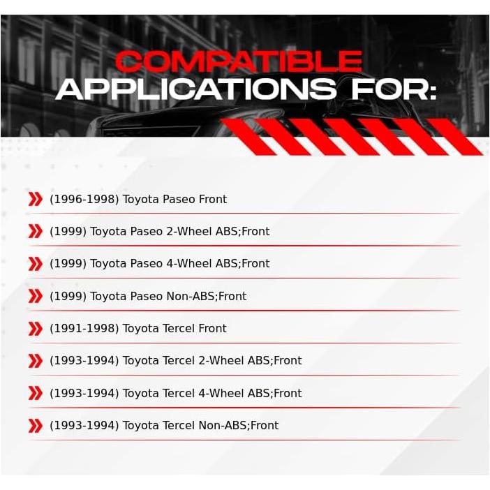 Kit de Frenos Delanteros R1 Concepts eLine para Toyota