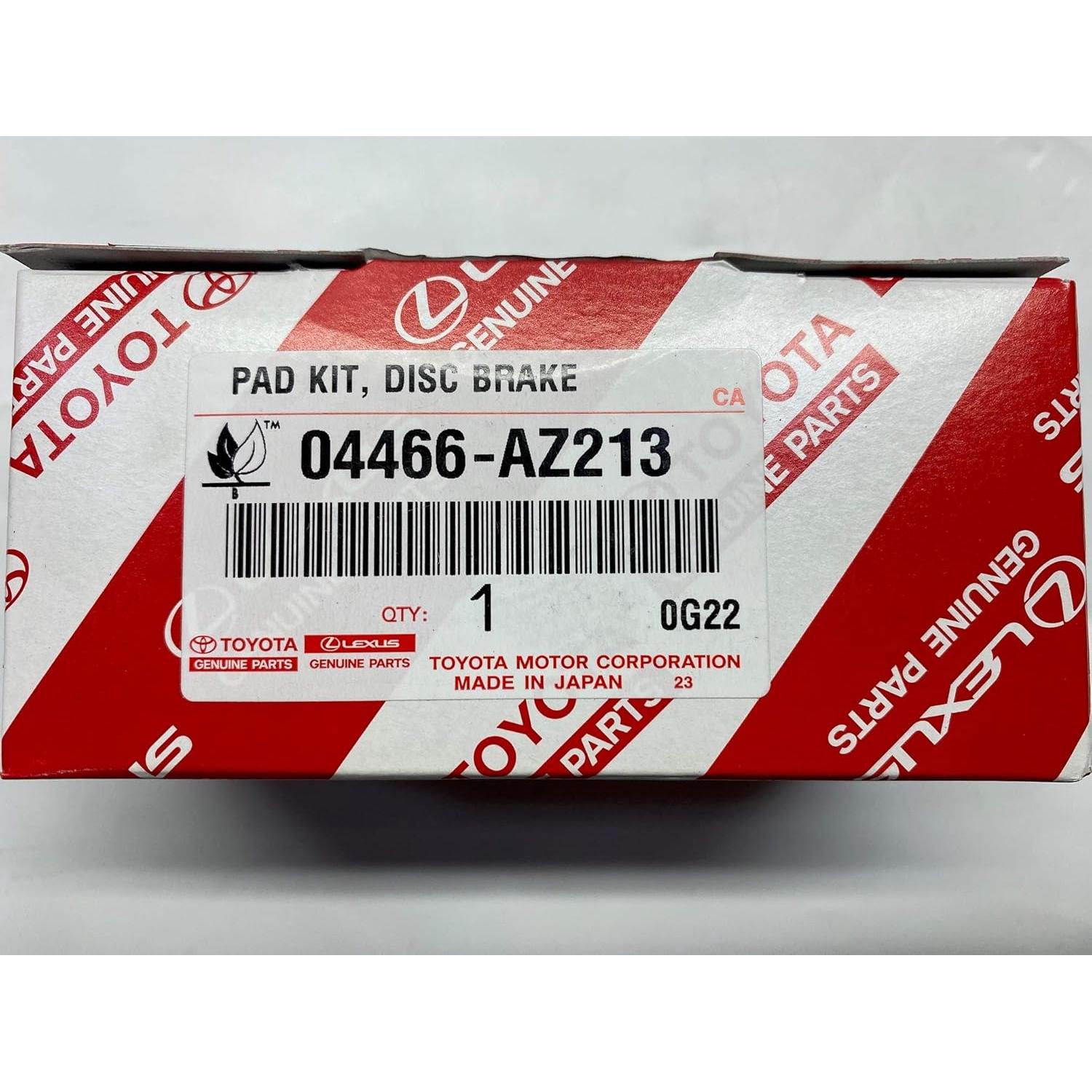 Pastillas de Freno de Disco Traseras Toyota 04466-AZ213