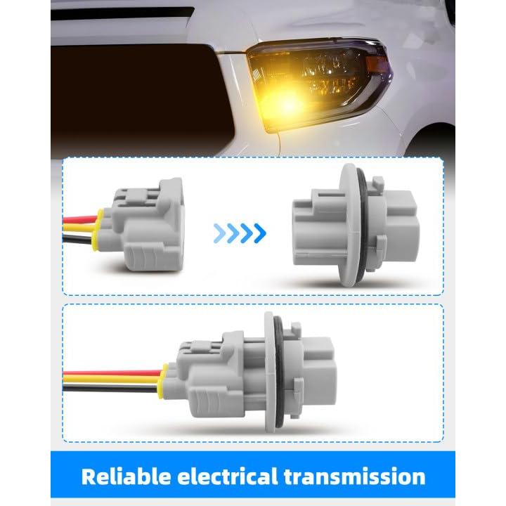 Conector y Arnés Luz Señal Giro Toyota 2006-2019 2 Pcs