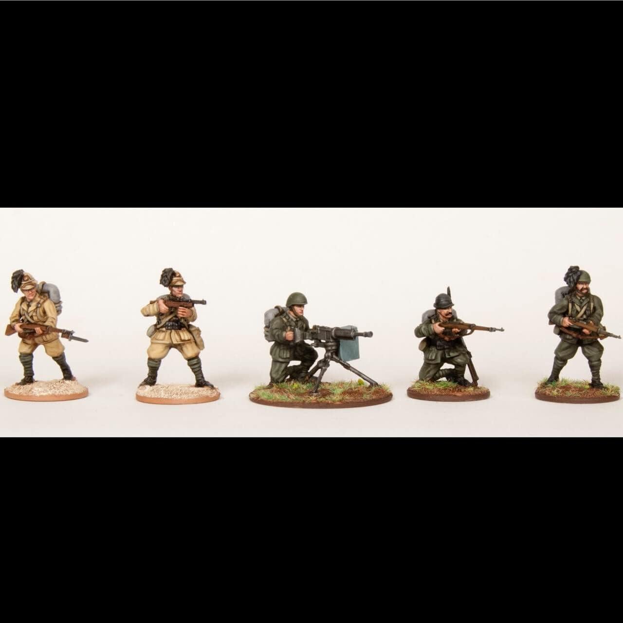 Wargames Atlantic Infantería Italiana WWII - 32 Figuras 28mm