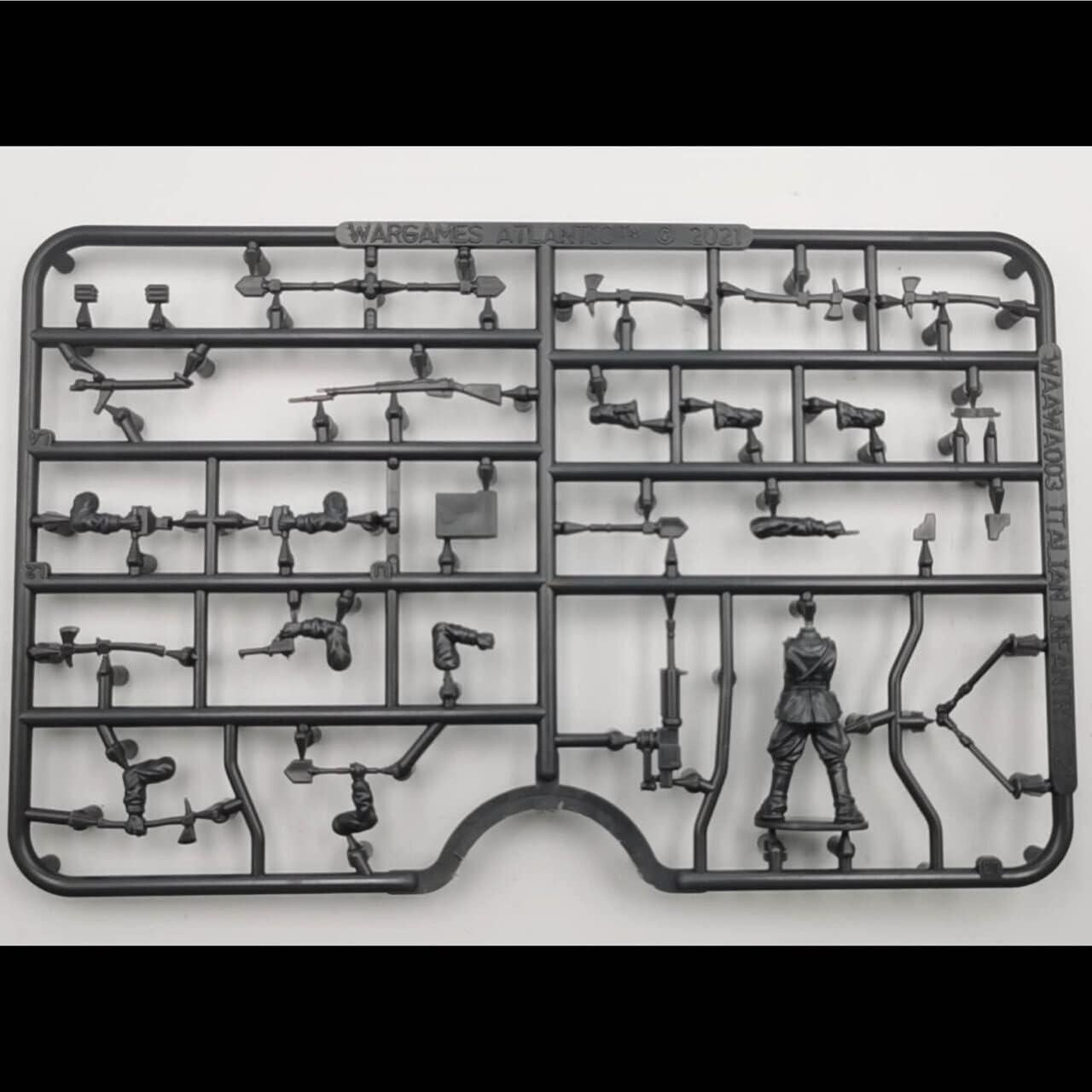 Wargames Atlantic Infantería Italiana WWII - 32 Figuras 28mm