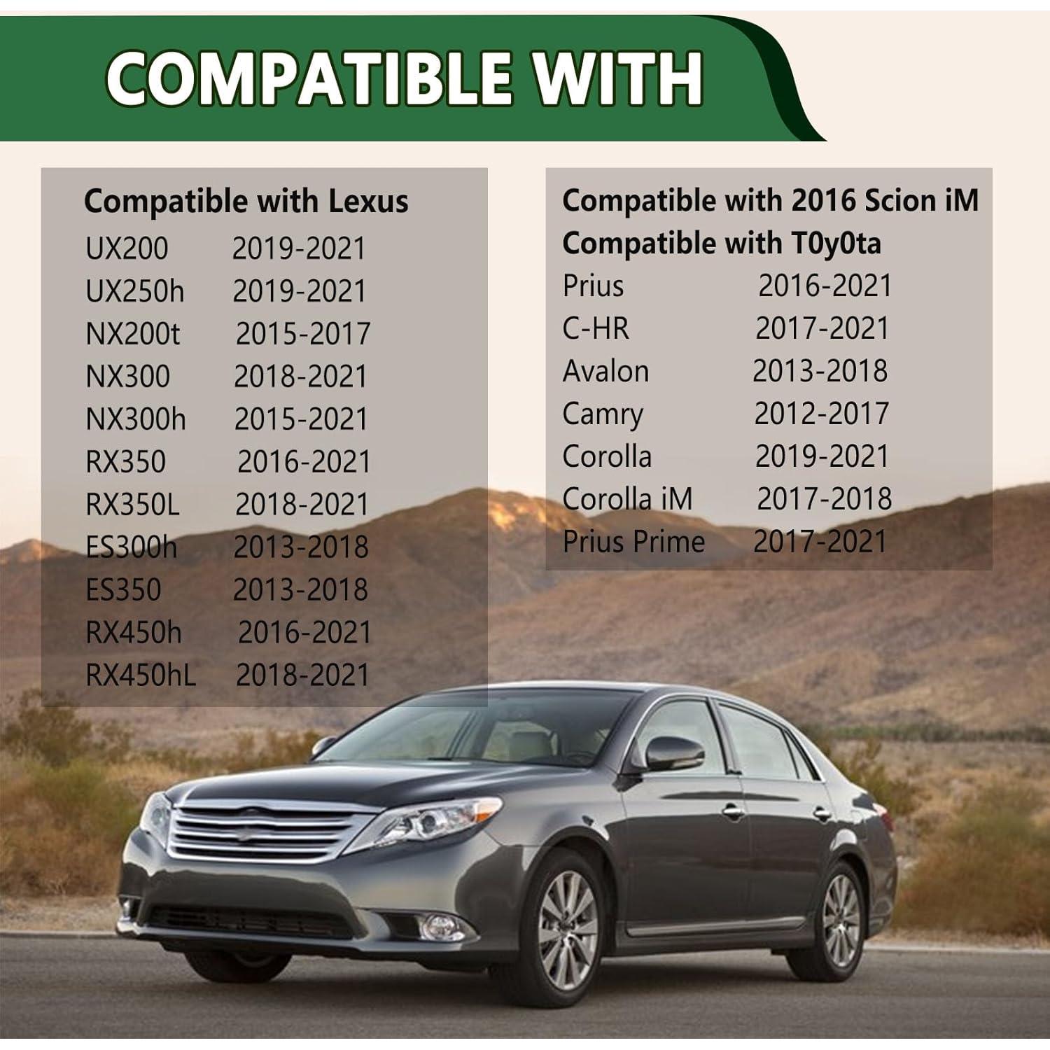 Kit Eje Motor Dirección Asistida Icyhaws 2 Piezas Compatible Toyota/Lexus