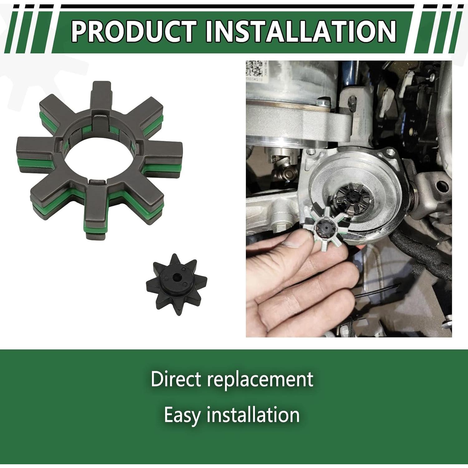 Kit Eje Motor Dirección Asistida Icyhaws 2 Piezas Compatible Toyota/Lexus