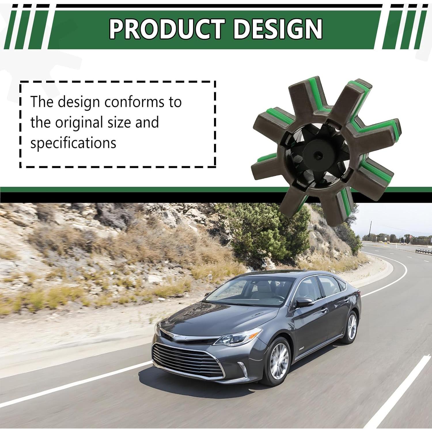 Kit Eje Motor Dirección Asistida Icyhaws 2 Piezas Compatible Toyota/Lexus