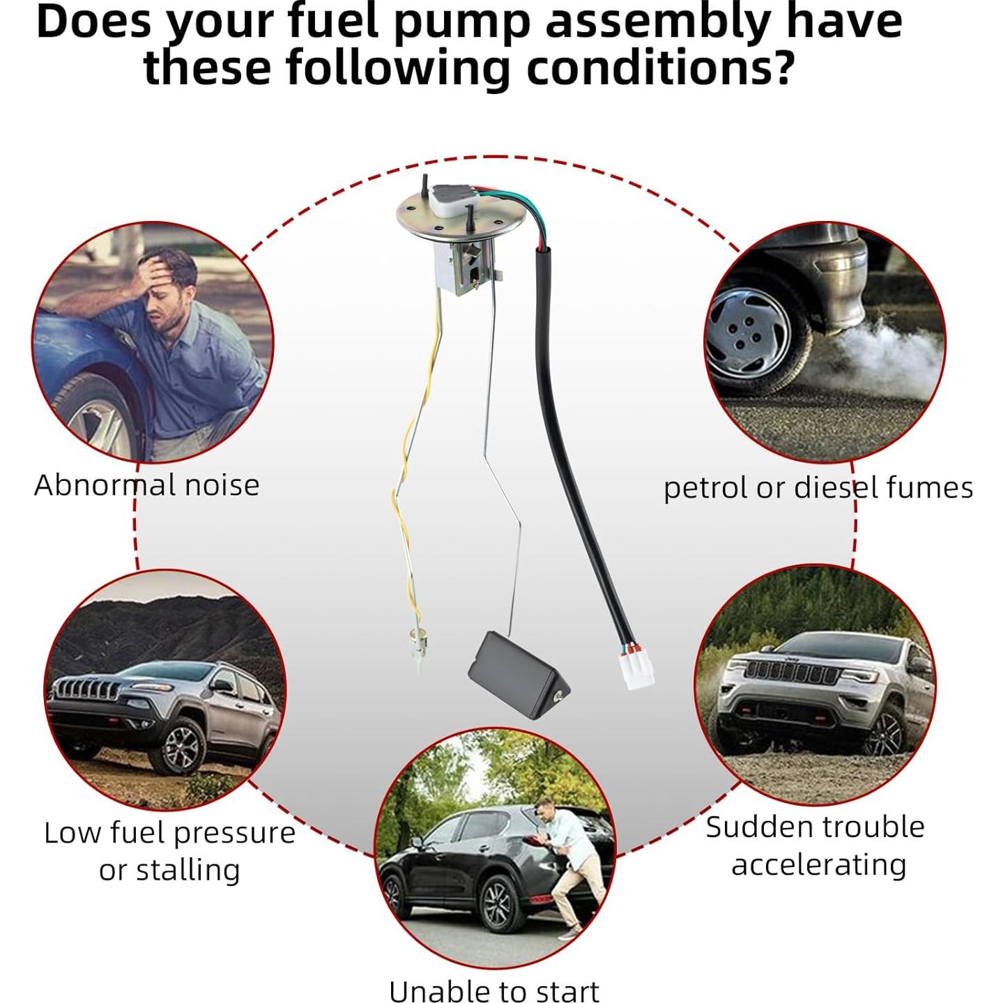 Unidad de Envío Tanque Combustible OVANOH para Toyota 4Runner 1985-1989