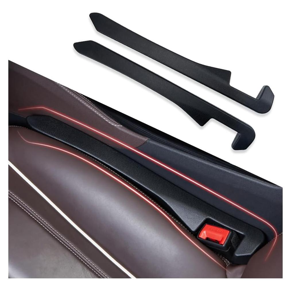 Relleno Espacio Asientos Coche IHOTDER 2PCS Negro