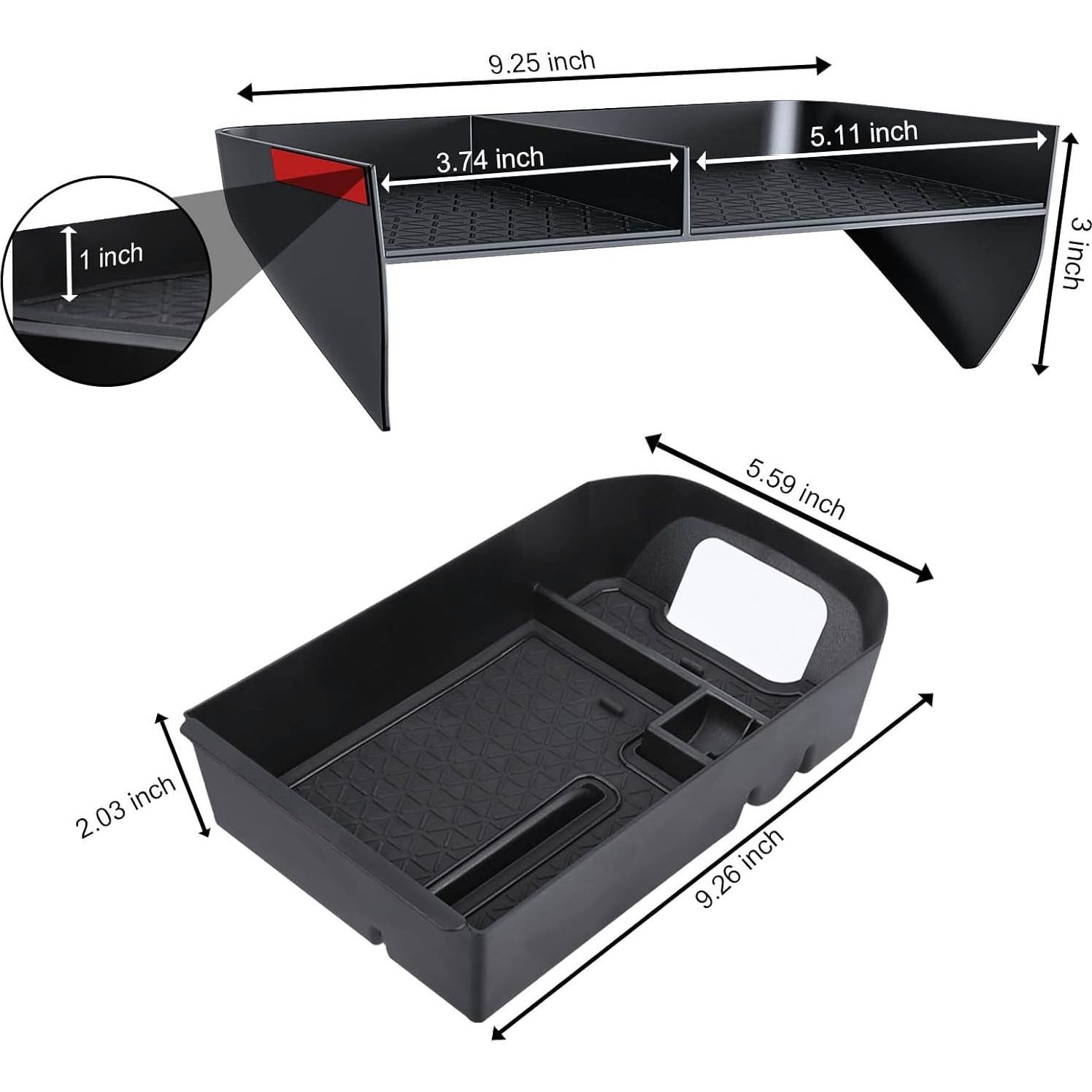 Organizador de Consola Central DIAMOOKY para Toyota RAV4 2019-2025