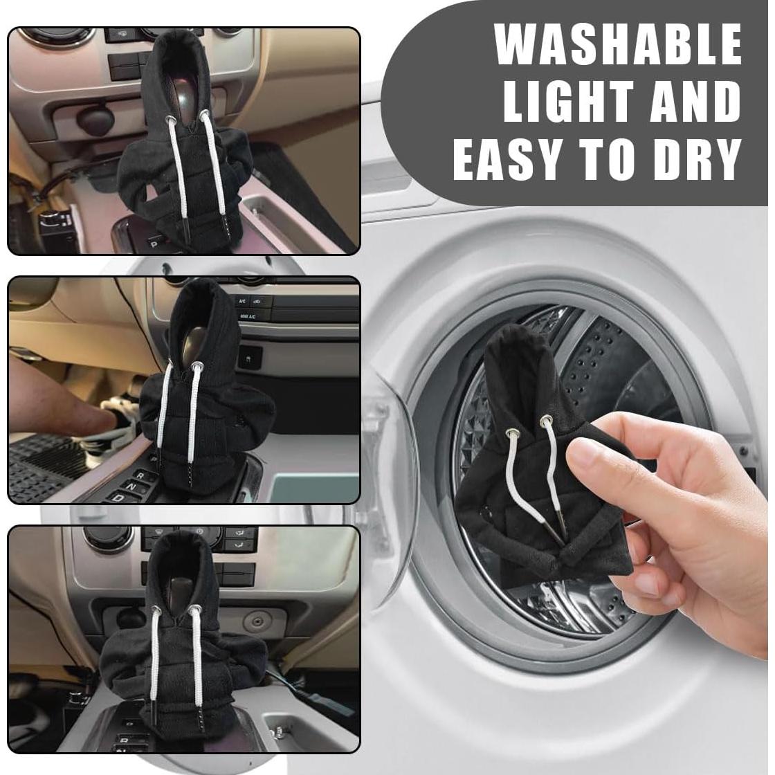 Funda Sudadera para Palanca de Cambios JOYCOURT - Negro