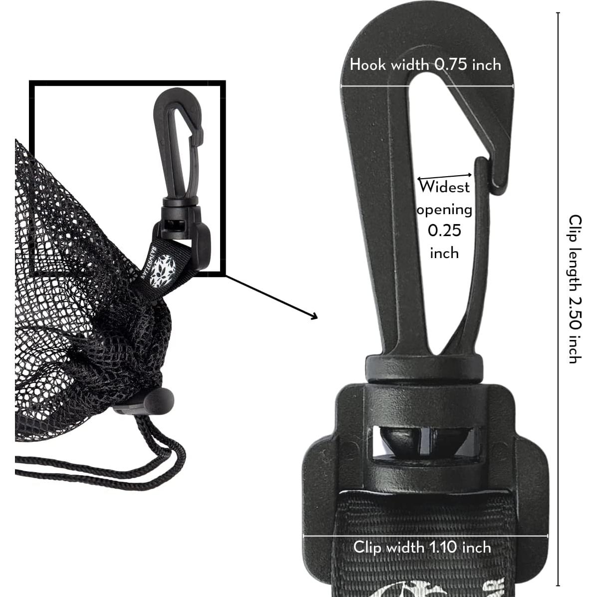 Bolsa de Malla con Cierre y Clip PALTERWEAR - Set de 4