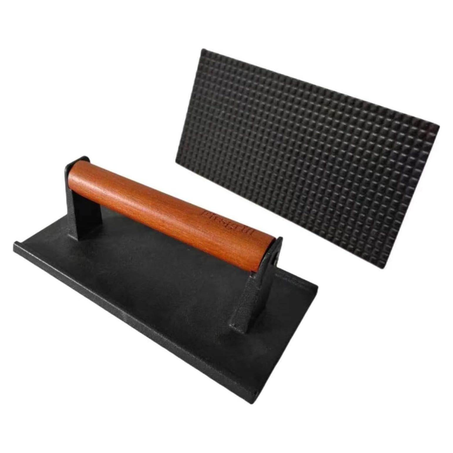 Prensa de Hierro Fundido Firsgrill 2 Rectángulo 21.08x10.92 cm