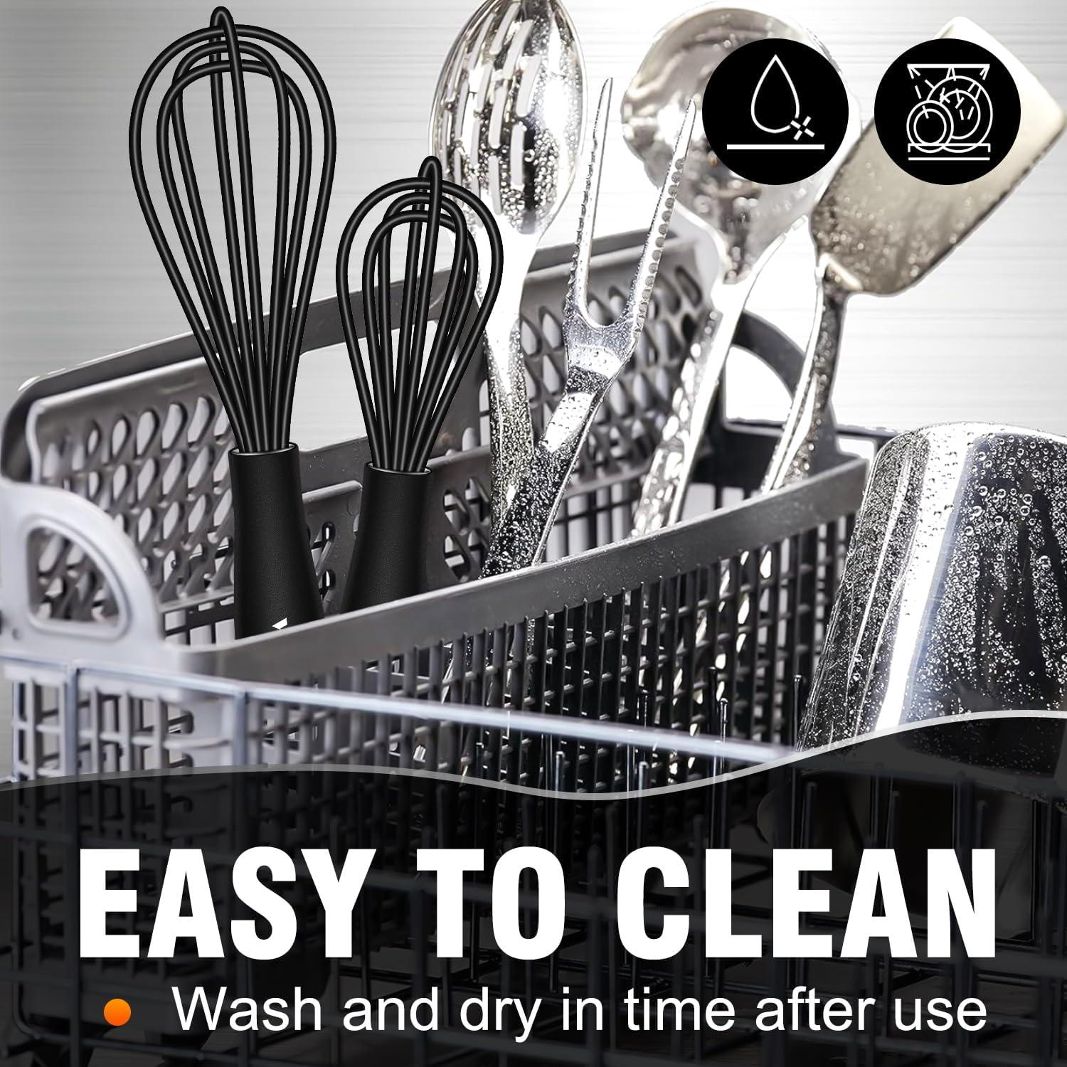 Batidor Mini Walfos 5 y 7 pulgadas Silicona Antirayaduras