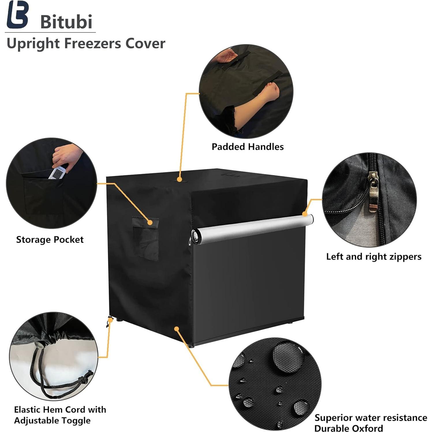 Cubierta Impermeable para Congeladores Verticales Bitubi 50.8x50.8x53.3 cm