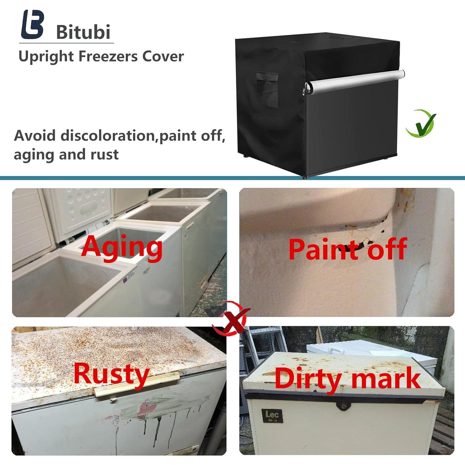 Cubierta Impermeable para Congeladores Verticales Bitubi 50.8x50.8x53.3 cm