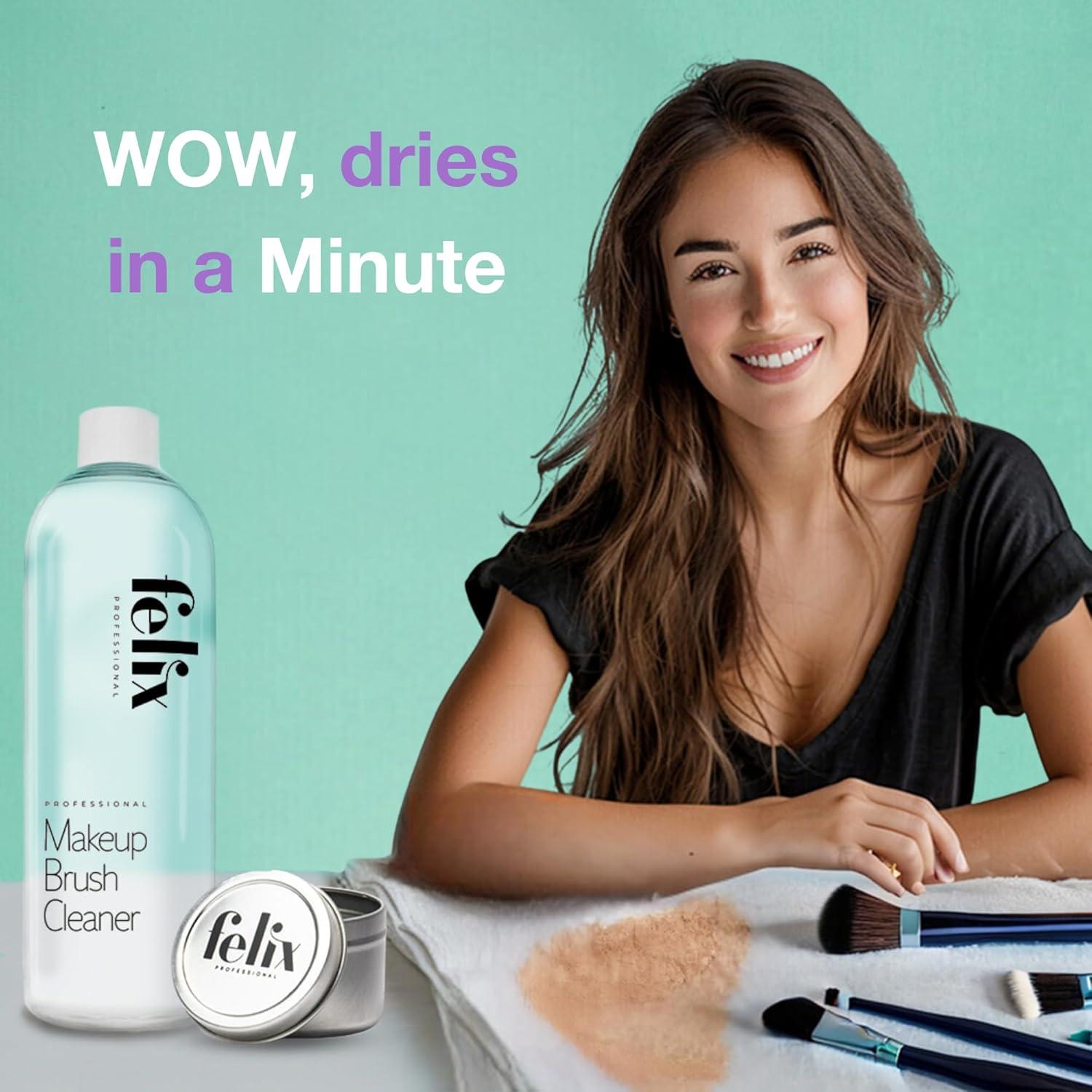 Limpiador de Brochas de Maquillaje Felix Professional 473 ml