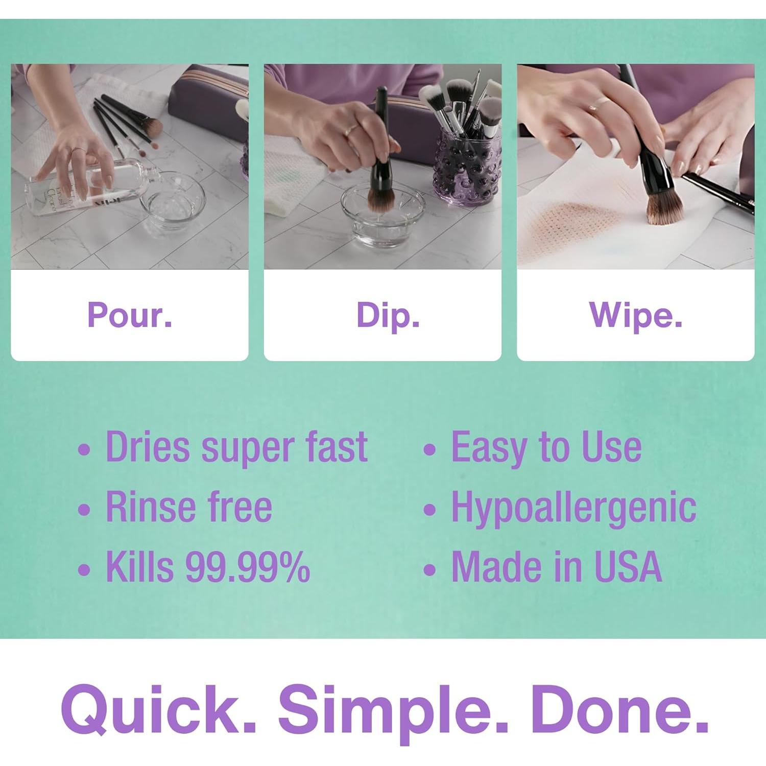 Limpiador de Brochas de Maquillaje Felix Professional 473 ml