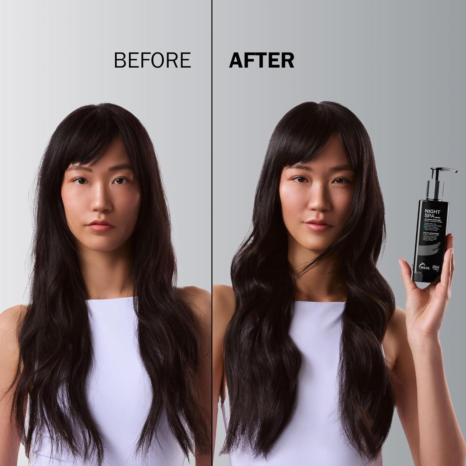 Suero Nocturno TRUSS Night Spa 239 ml - Hidratación y Brillo