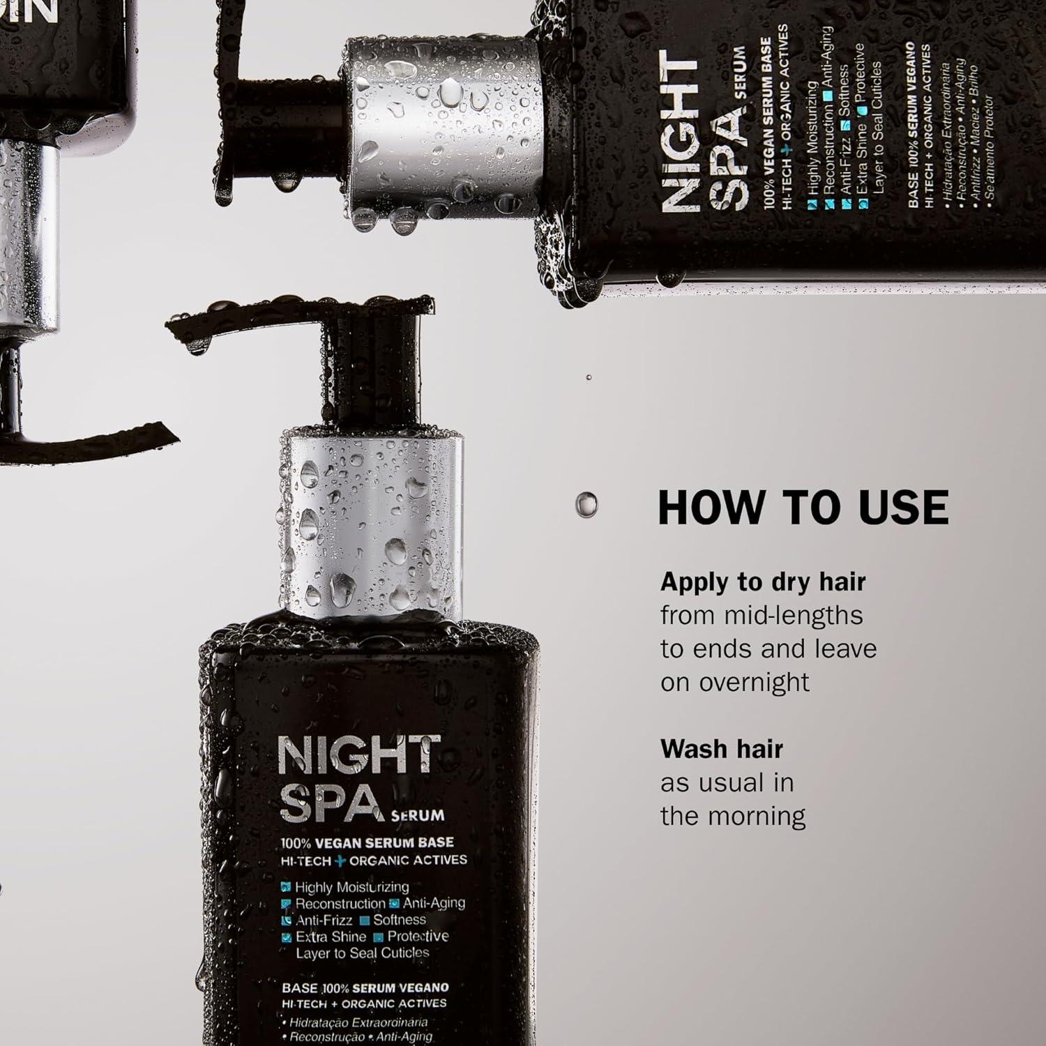 Suero Nocturno TRUSS Night Spa 239 ml - Hidratación y Brillo