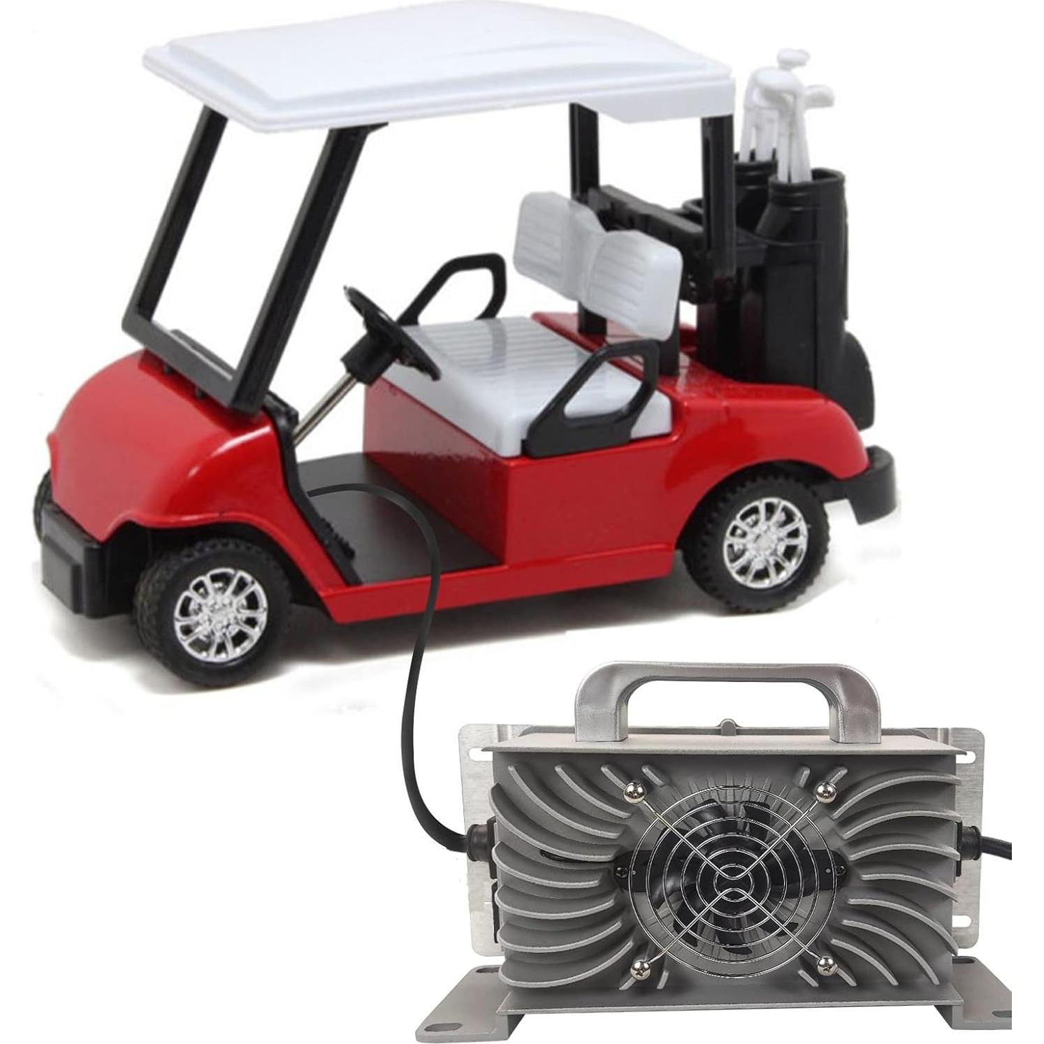 Cargador de Batería 36V 20AMP CAPTOK Impermeable para Carritos