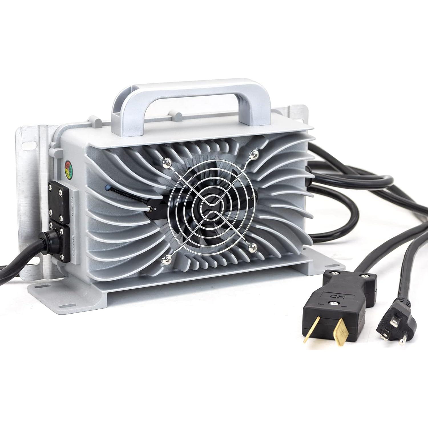 Cargador de Batería 36V 20AMP CAPTOK Impermeable para Carritos
