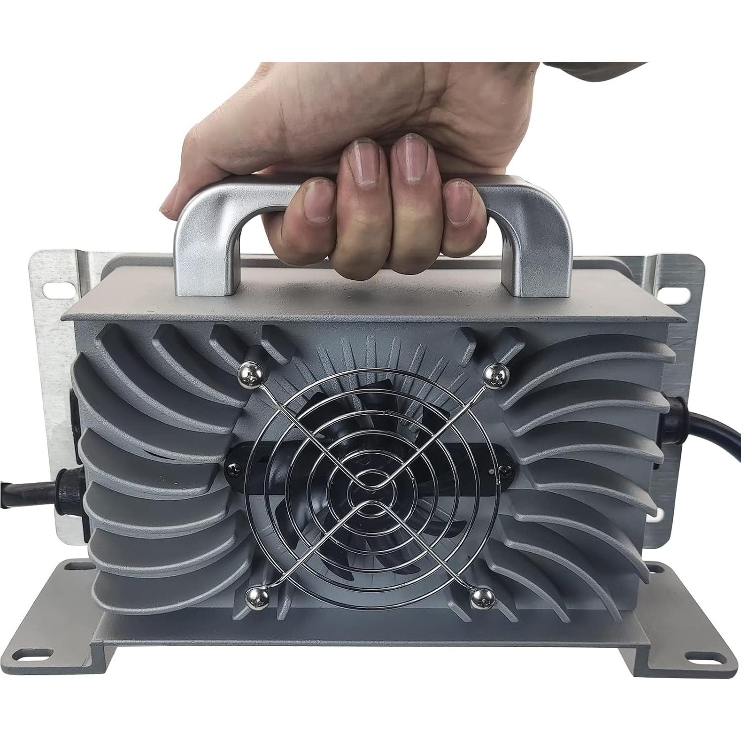 Cargador de Batería 36V 20AMP CAPTOK Impermeable para Carritos