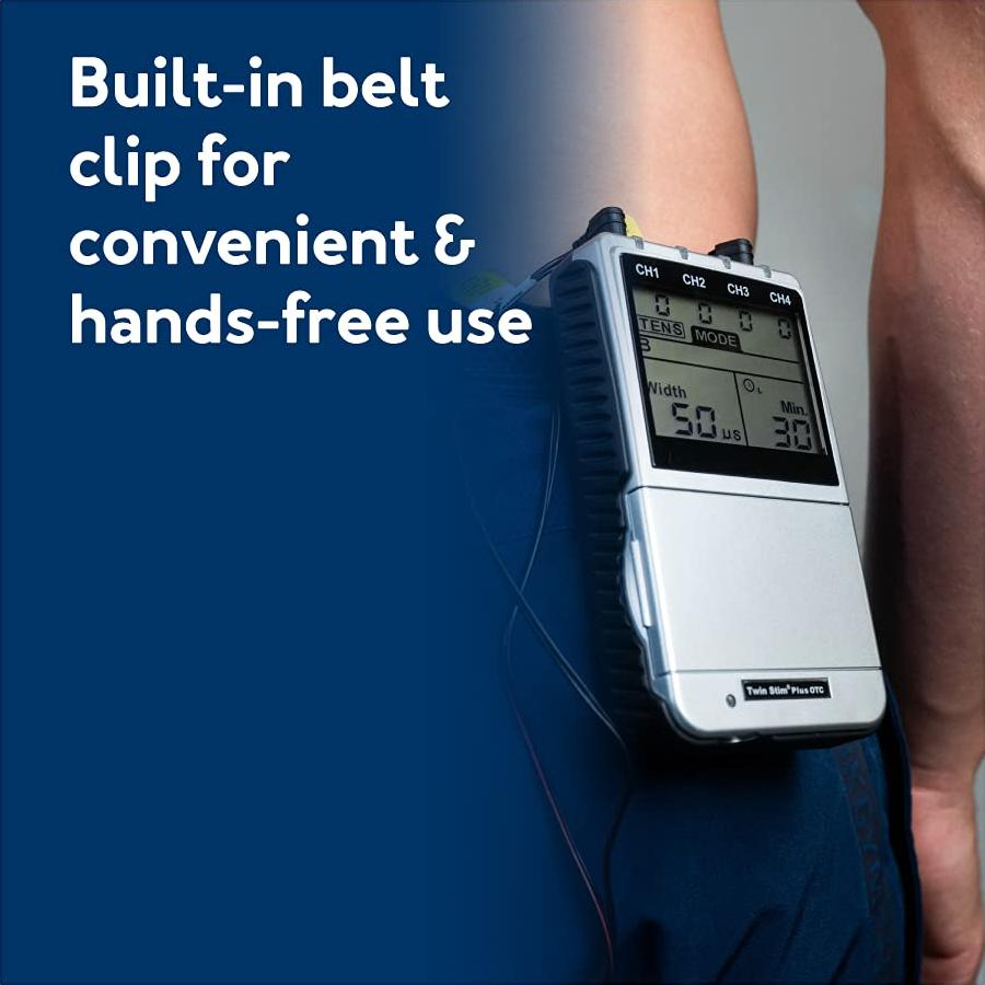 Unidad TENS y EMS Roscoe Medical 4 Canales Alivio Dolor