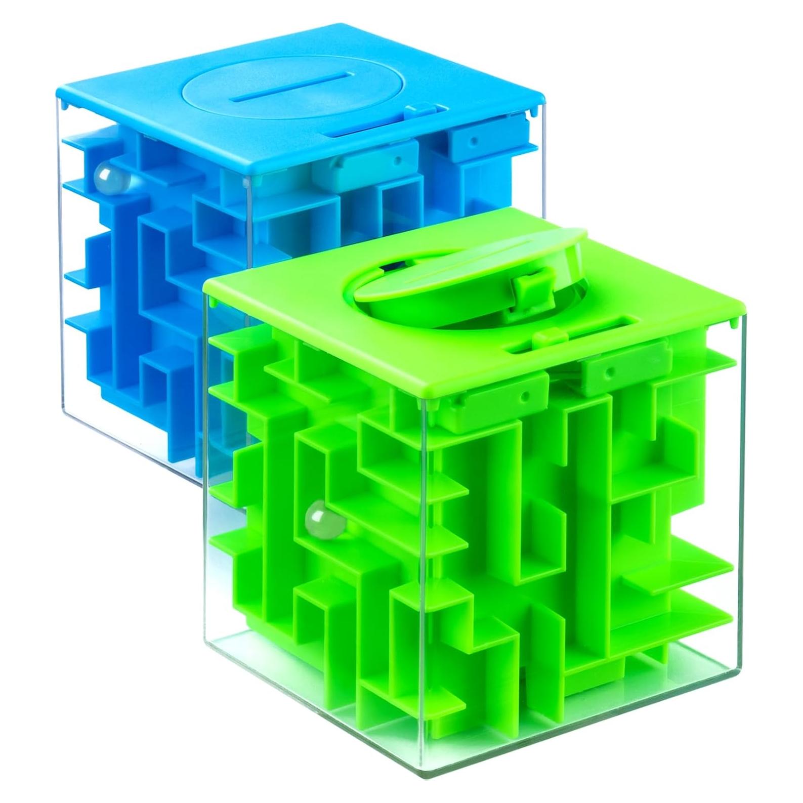 Caja de Rompecabezas de Dinero iKeelo - 2 Piezas para Niños