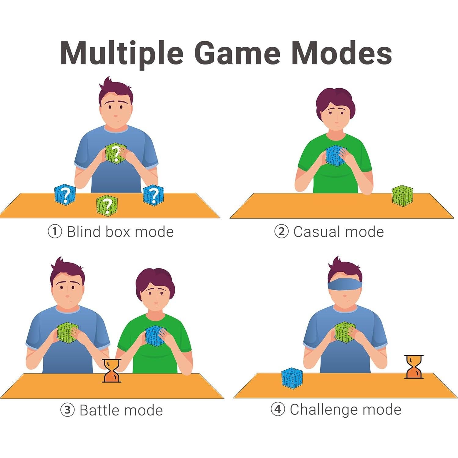 Caja de Rompecabezas de Dinero iKeelo - 2 Piezas para Niños