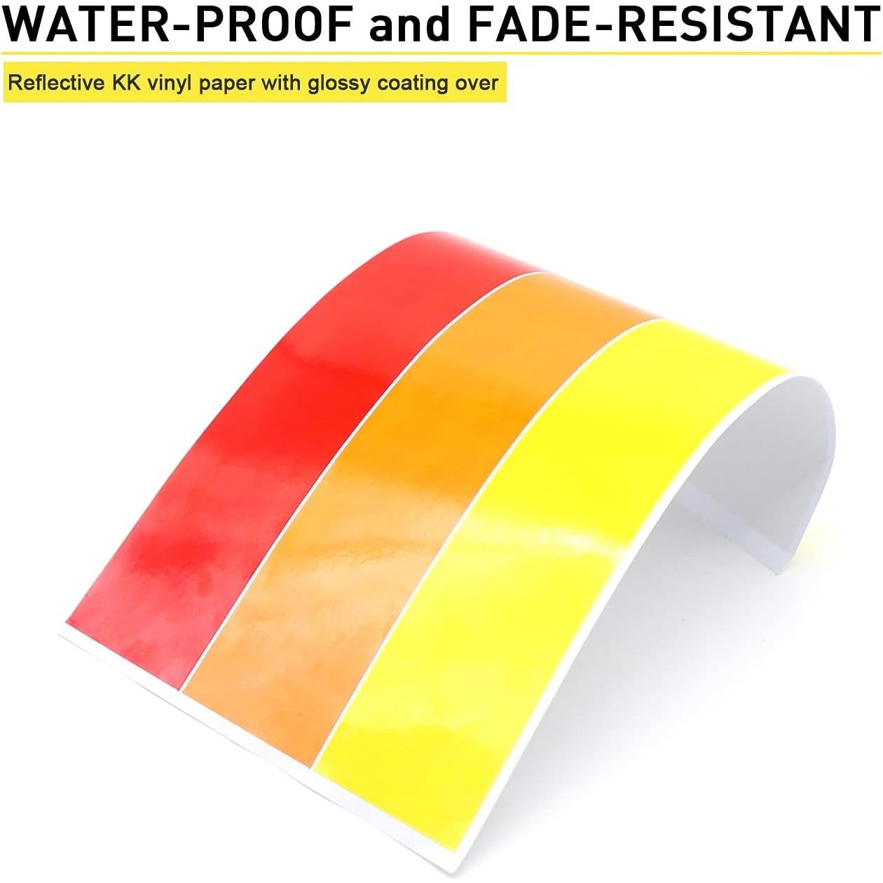 Calcomanías Retro Tricolores MOCHENT para Toyota Tacoma 2 Pcs