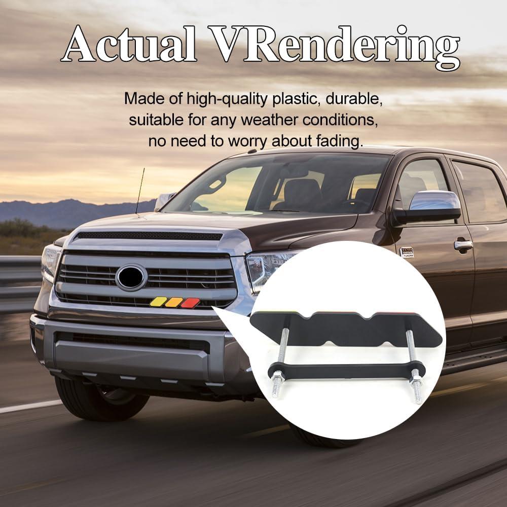 Insignia Decorativa de Rejilla TRD CHRYMUM Amarillo Naranja Rojo