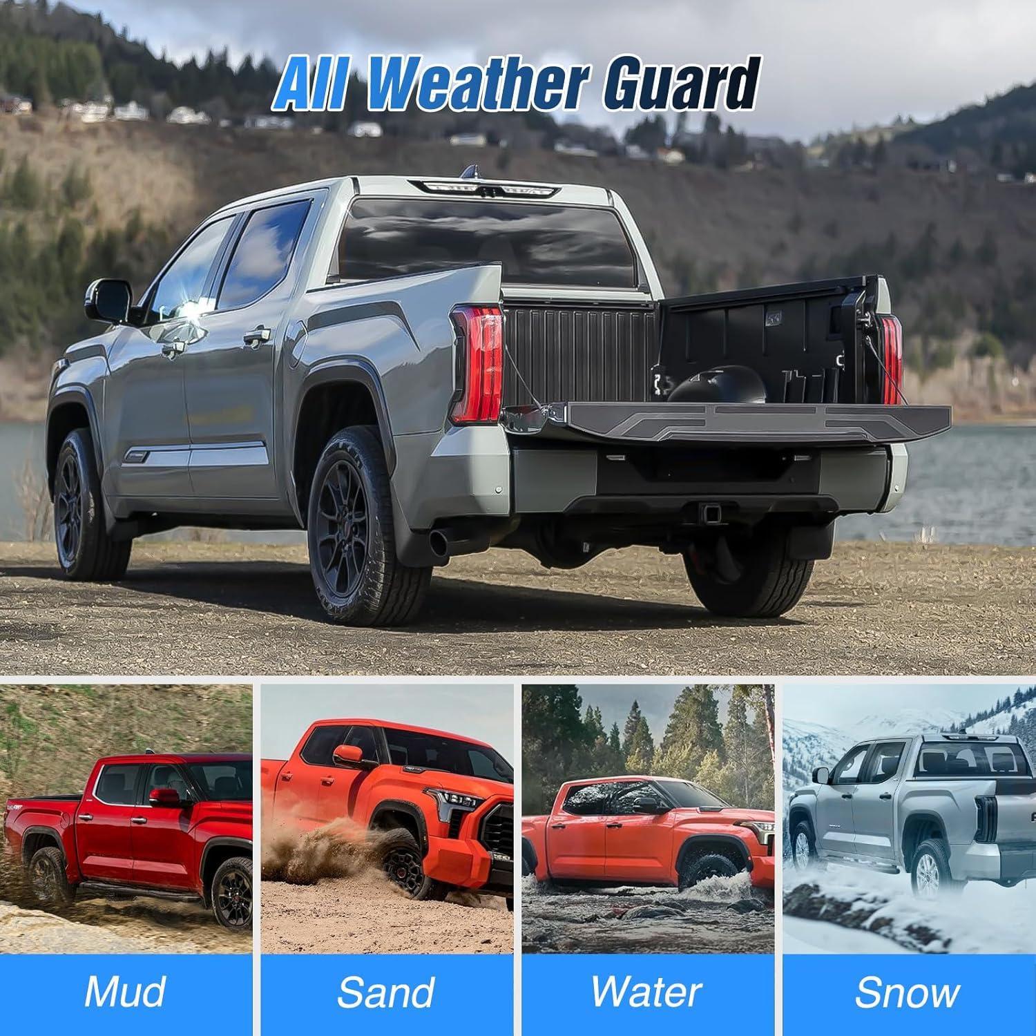 Guardias de Barro Nilight para Toyota Tundra 2022-2025