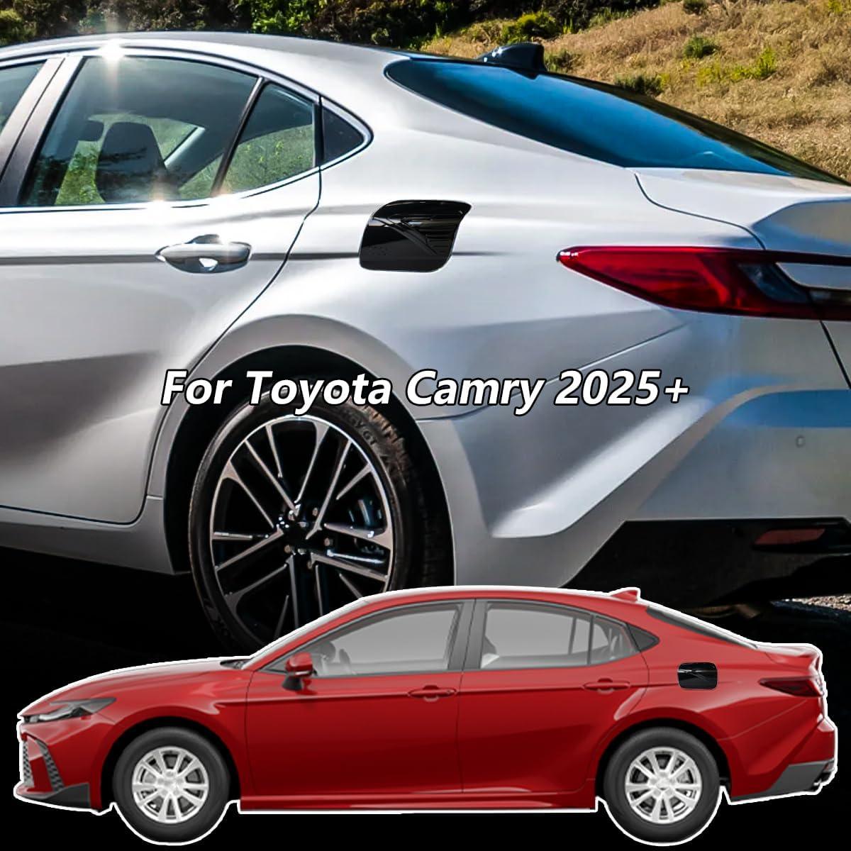 Tapa de Gas Toyota Camry 2025 Accesorios ABS Negro Brillante