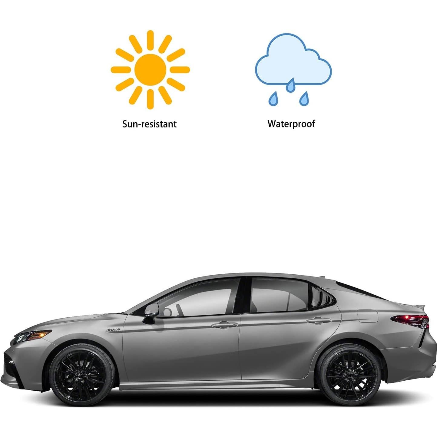 Persianas de Ventana Lateral CKE para Toyota Camry 2018-2024