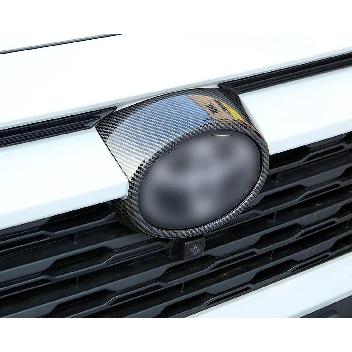 Cubierta de marco de logotipo Toyota RAV4 2019-2024 ABS